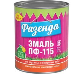 Эмаль Ленинградские краски Фазенда ПФ-115 зеленая 0,9 кг 24298 
