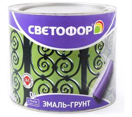 Грунт-эмаль Светофор D4 красный 1,9кг ЗОР00002869 