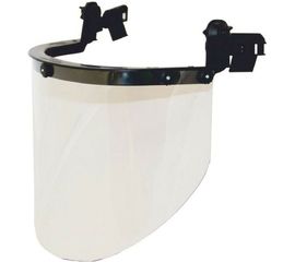 Защитный лицевой щиток с креплением на каске РОСОМЗ КБТ ВИЗИОН TITAN 04330 