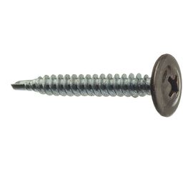 Саморе��ы с полусферической головкой и сверлом Профикреп ш-корич. RAL8017, 4,2х16 200 шт 2009906223 