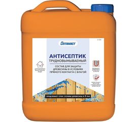 Трудновымываемый антисептик Оптимист С420 5 л OPO109 
