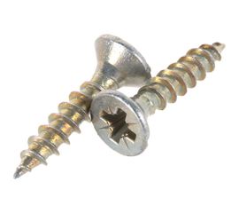 Универсальные шурупы Профикреп жёлтый цинк 4,0х20 200 шт 111210 