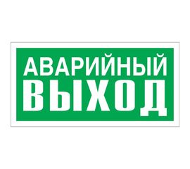 Указатель аварийного выхода Стандарт Знак Е23 150x300 мм, пленка ПП 00-00024455 