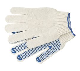 Перчатки СИБРТЕХ х/б, ПВХ-покрытие точка 67703 