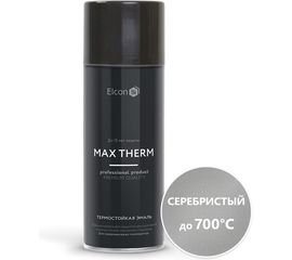 Термостойкая эмаль Elcon серебристая аэрозоль 520 мл 00-00002966 