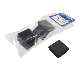 Квадратная заглушка для труб крепежная техника 50х50 мм 4 шт 60028 