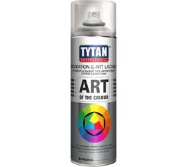Аэрозольный лак TYTAN PROFESSIONAL ART OF THE COLOUR бесцветный глянец 400 мл 62390 