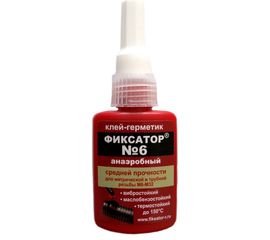 Анаэробный клей-герметик Фиксатор №6 80 г 5258091308006 