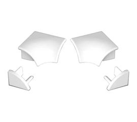Набор Ravak (2 заглушки + 2 угловых соединения) для планки 6 мм B440000001 