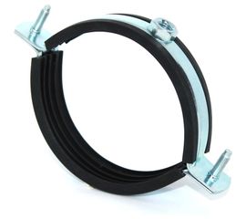 Сантехнический хомут для труб с гайкой СВК 3 М10 87-90 SVK-Fe080М10 