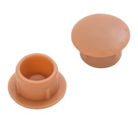 Декоративная заглушка Tech-Krep 14 мм бук 30 шт - пакет 108886 