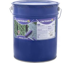 Грунт-эмаль Светофор D4 шоколад 8017 6кг ЗОР00005239 