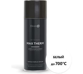 Термостойкая эмаль Elcon Max Therm белая, аэрозоль 520 мл, 700 градусов 00-00004077 