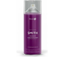 Быстросохнущая краска по металлу Elcon Smith темный шоколад, аэрозоль 520 мл 00-00003714 