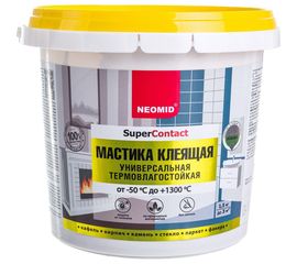 Клеящая термостойкая универсальная мастика Neomid 1.5 кг Н-Маст-1.5 