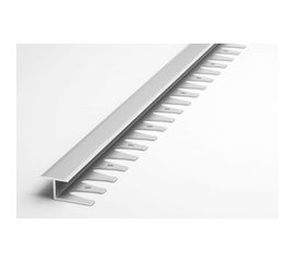 Порог одноуровневый алюминиевый (16 мм; 2.7 м; анодированный; серебро) Лука УТ000040163 