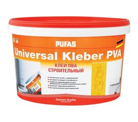 Строительный универсальный клей ПВА ПУФАС мороз. 10 кг тов-122871 