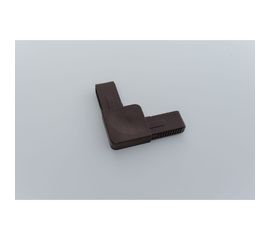 Литой ПВХ уголок для москитной сетки KOMFORT Москитные системы коричневый Комплект 4 шт ПУ00613 