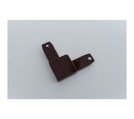 Уголок для москитной сетки KOMFORT Москитные системы алюминиевый коричневый комплект 4 шт АУ00615 