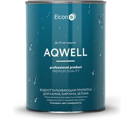 Водоотталкивающая пропитка (гидрофобизатор) с эффектом ""мокрого камня"" Elcon Aqwell 0,9 л 00-00002944 