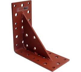 Уголок LUCKY Guy 200x200x100x6,0мм с ребром жесткости, покр. грунт ГФ-0 600 02 200200 100 1LG 