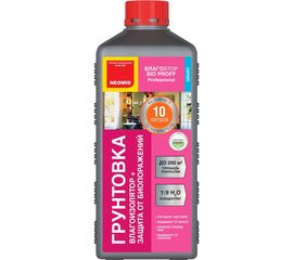 Грунт Neomid ВлагоStop Bio концентрат 1:9 /1л./ Н-Г/ВлагоProff-1/к1:9 