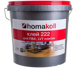 Клей Homakoll 222, для ПВХ и LVT плитки, 3.5 кг 460399 
