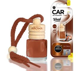 Подвесной ароматизатор AROMA CAR WOOD Anti Tobacco 63117 