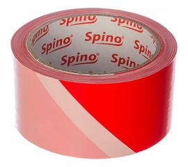Сигнальная лента SPINO 50ммx100м красно-белая PE 78050 