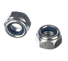 Самоконтрящаяся гайка DIN 985 оцинкованная М6, 200шт - коробка Tech-Krep 105253 