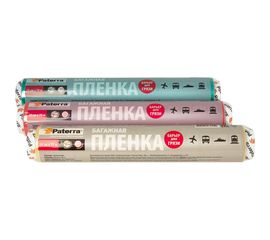 Пленка Paterra багажная 30 см х 70 м 12 мкм рулон в пленке с подвесом 409-071 