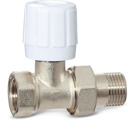 Регулирующий вентиль для радиатора LAMMIN прямой, 1/2" LM21043000015 