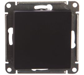 Переключатель Schneider Electric ATLASDESIGN, 1-клавишный, сх6, 10АХ, механизм, карбон, ATN001061 