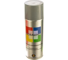 Аэрозольная краска CORALINO RAL9006 Белый Алюминий С19006 