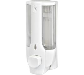 Дозатор для жидкого мыла Solinne пластиковый, 1628, белый, 380 мл 2516.071 