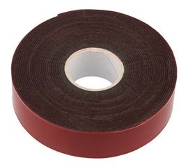 Двухсторонняя клейкая лента REXANT серый, на HBA акриловой основе, 20 мм, ролик 5 м 09-6020 