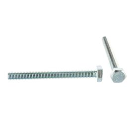 Болт DIN 933 с шестигранной головкой, оцинкованный М6х60, 30шт - коробка Tech-Krep 105206 