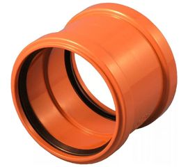 Двойна муфта для канализации Flextron наружная 110 SVK-KN20100 