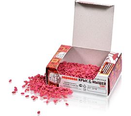 Зерновая приманка для уничтожения КРЫС и МЫШЕЙ 100 г HELP 80262 