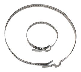 Универсальные хомуты ШРУСа DolleX D=20-50, D=50-120, пара, нерж.сталь, еврозамок XSU-02 