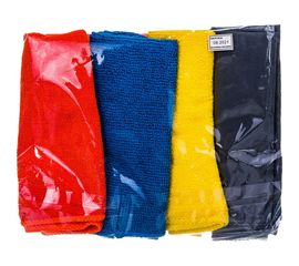 Набор салфеток из микрофибры (рулончики, 4 шт, 30х30 см) Airline AB-V-03 