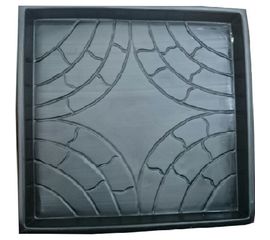 Форма для тротуарной плитки Ресурс ТАЛЛИНСКАЯ 430х430х40 мм, черный 14477 