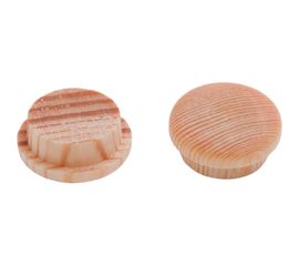 Заглушка на отверстие ЕВРОПАРТНЕР дерев. сосна D10, 35 шт. 16 0015 1 