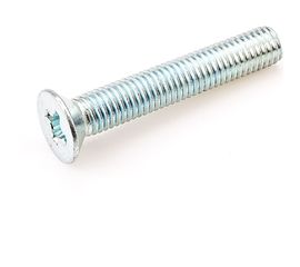 Винт Стройметиз M5х25 DIN 965, потайная головка, цинк уп. 10 шт 3090851 