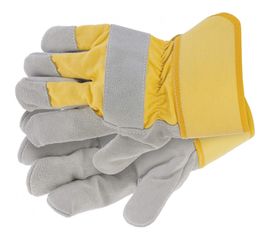 Спилковые комбинированные перчатки СИБРТЕХ, усиленные, размер XL 67902 