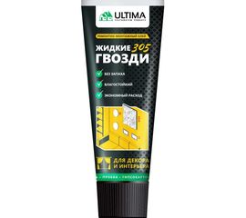 Клей для декора и интерьера Ultima 305 акрил, тюбик, белый 300г VADHES30525 