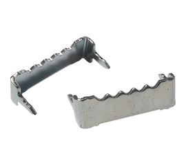 Зубчатый зацеп для рамки ЕВРОПАРТНЕР забивной, малый 25мм, оцинк.сталь 2 шт. 16 0347 1 