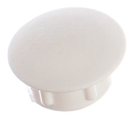 Декоративная заглушка Tech-Krep 10 мм белая 35 шт - пакет 108869 