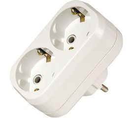 Двойной разветвитель, с заземлением Makel 10031 