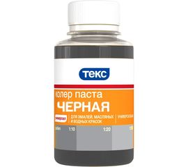 Универсальная паста колер Текс № 11 черная 0,1 л 19023 